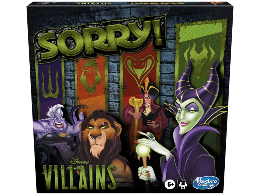 Sorry! Disney Villains Board Game