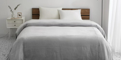 Serta Oversized Fleece Blanket Only $24.92 on Walmart.com (Reg. $40)