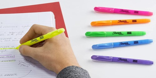 Sharpie Pocket Highlighters 24-Pack Just $9 on Amazon + Many More Deals