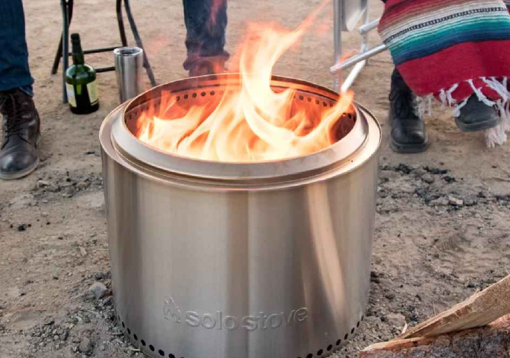 Solo Bonfire 19.5-Inch Stainless Steel Fire Pit