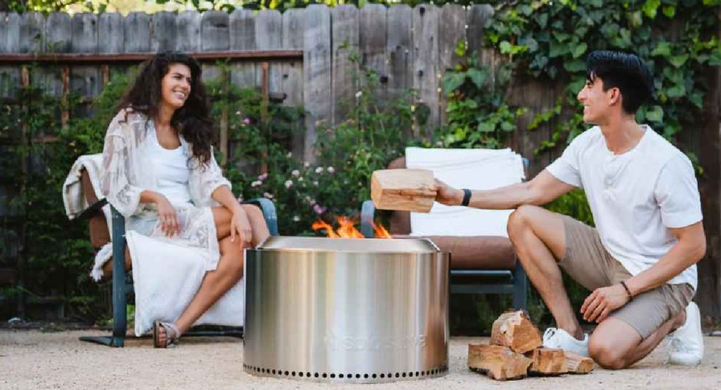 Solo Yukon 27-Inch Stainless Steel Fire Pit