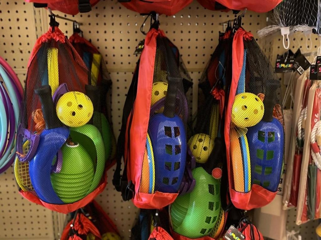 Hobby Lobby Summer Sports Games with Backpack