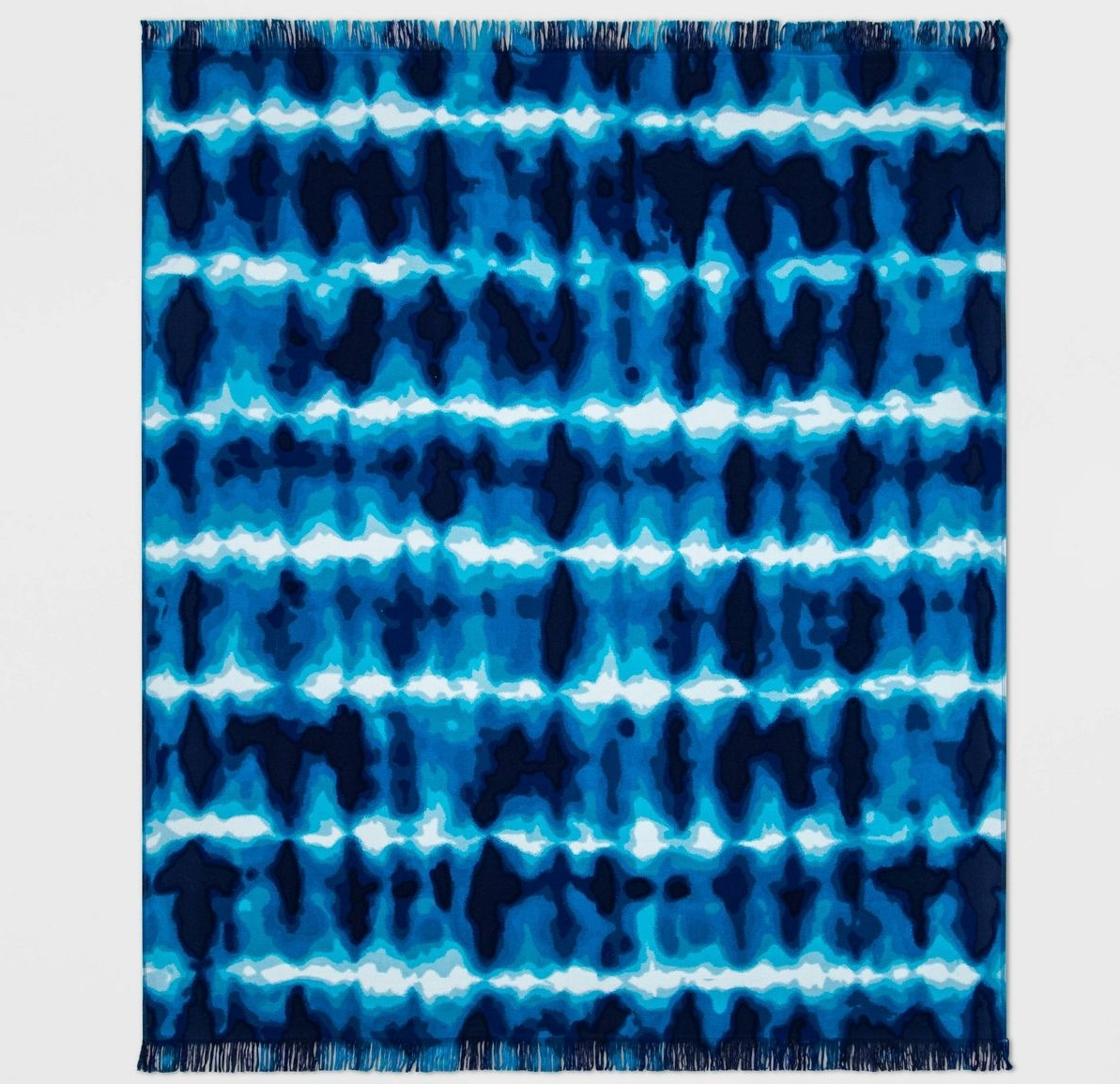 blue wavelength design target Sun Squad Towel