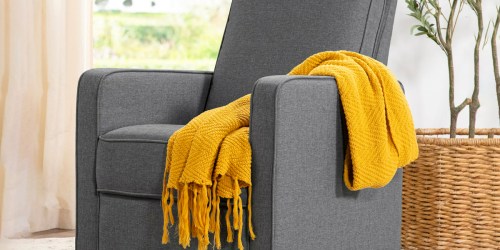 Swivel Glider Chair Only $179.97 Shipped on Walmart.com | Great for Nursery