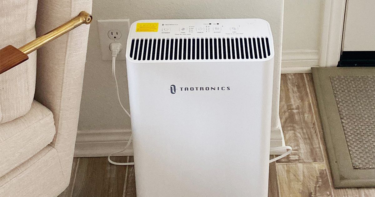 Taotronics air purifier in room