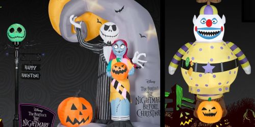 Exclusive Nightmare Before Christmas Halloween Decorations Coming to Lowe’s on August 29th