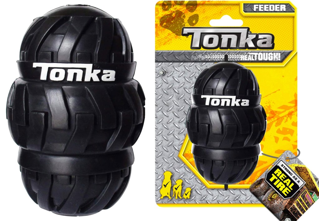 tonka tire dog toy