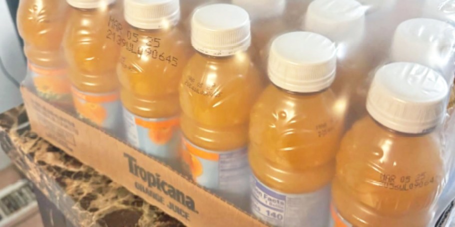 Tropicana Juice 24-Pack Just $12.96 Shipped on Amazon (Reg. $20)