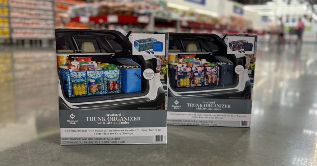 Sam's Club Insulated Trunk Organizer w/ 30Can Cooler Only 14.98 (In