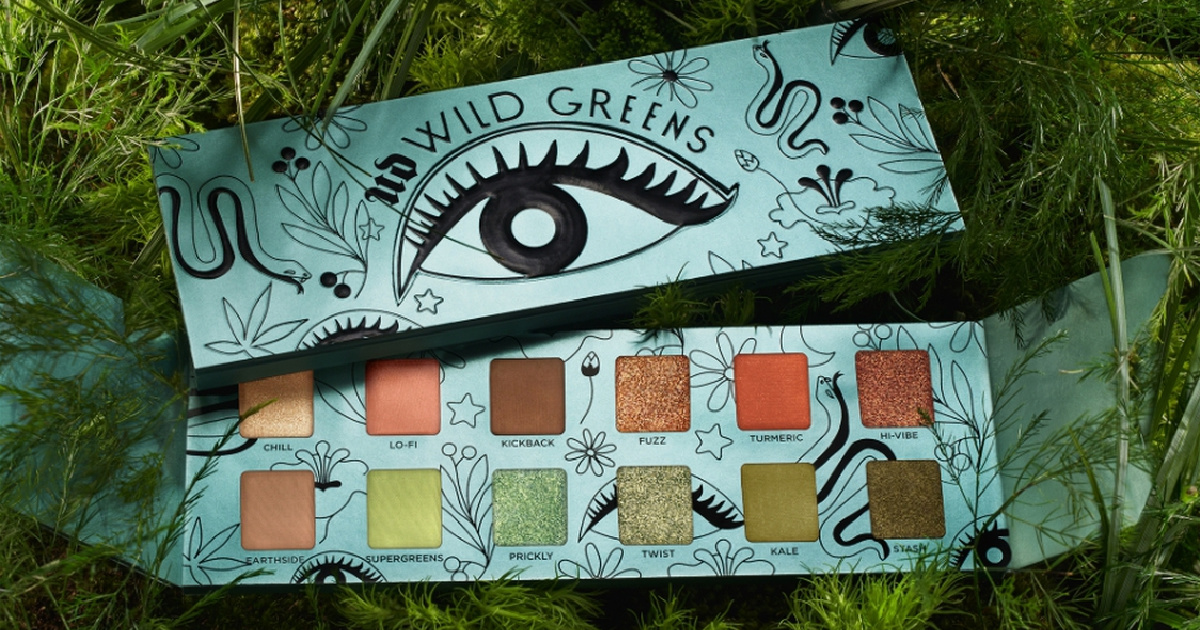 Urban Decay Wild Greens Eyeshadow Palette Only 19.47 on