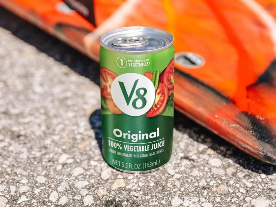 V8 Original 100% Vegetable Juice 24-Count Just $9.44 Shipped on Amazon