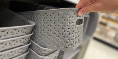 40% Off Brightroom Storage Baskets at Target | Prices from $1.80!