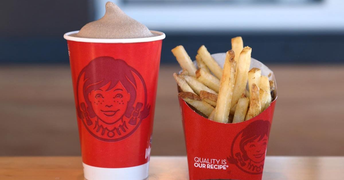 Wendy's Fries and Frosty