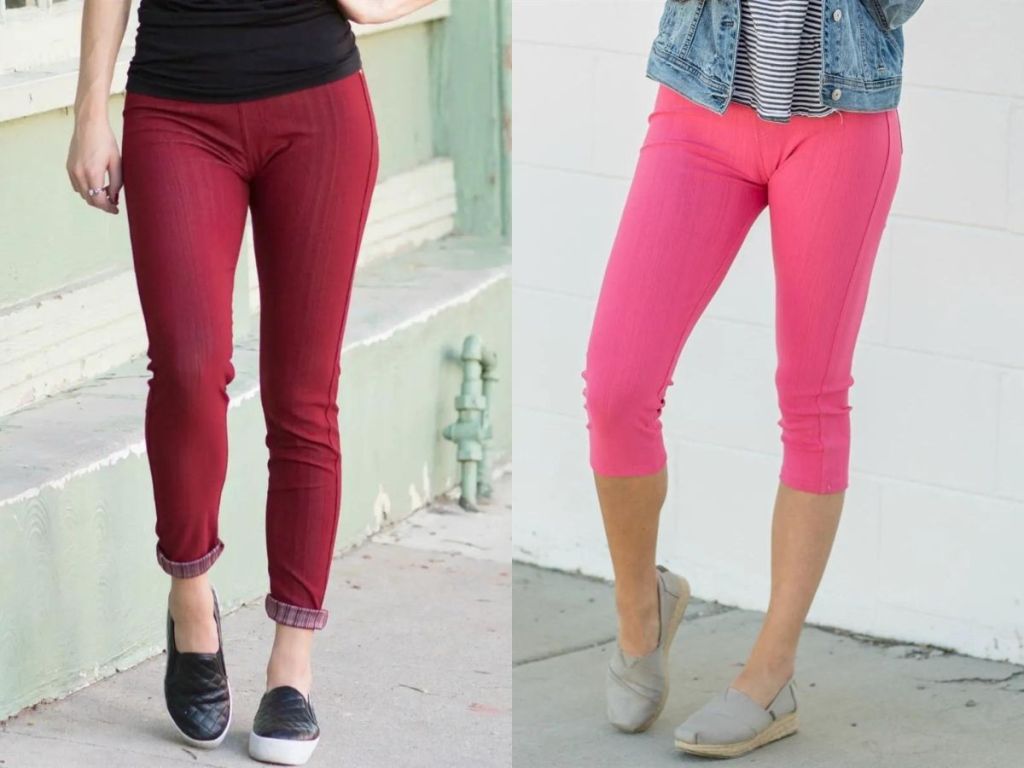 Women's Stretchy Jeans Capris