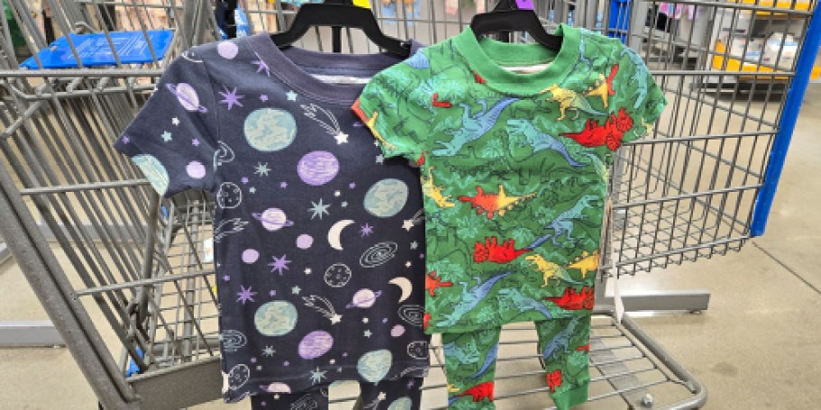 Wonder Nation Kids Pajama Sets from $5.50 on Walmart.com (Regularly $12)