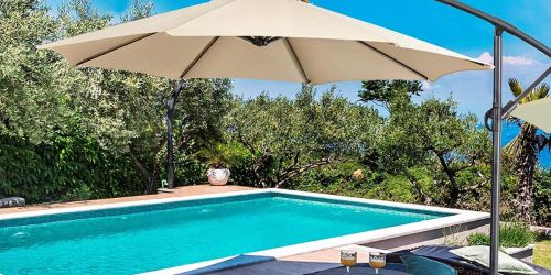 Offset Patio Umbrella Only $59.98 Shipped on Amazon | UV & Water-Resistant