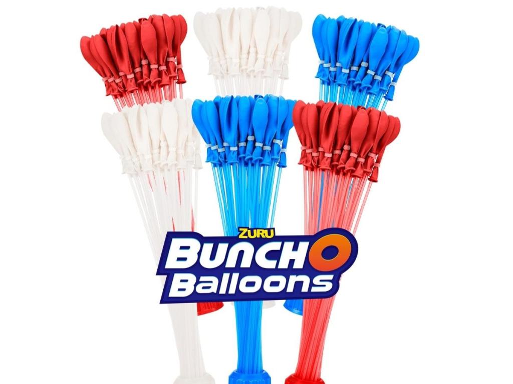 ZURU Bunch O Balloons 100-Count Water Balloons inÂ Red/White/Blue