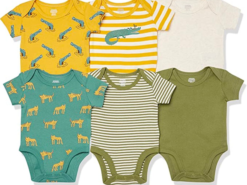 amazon essentials baby onesies packs