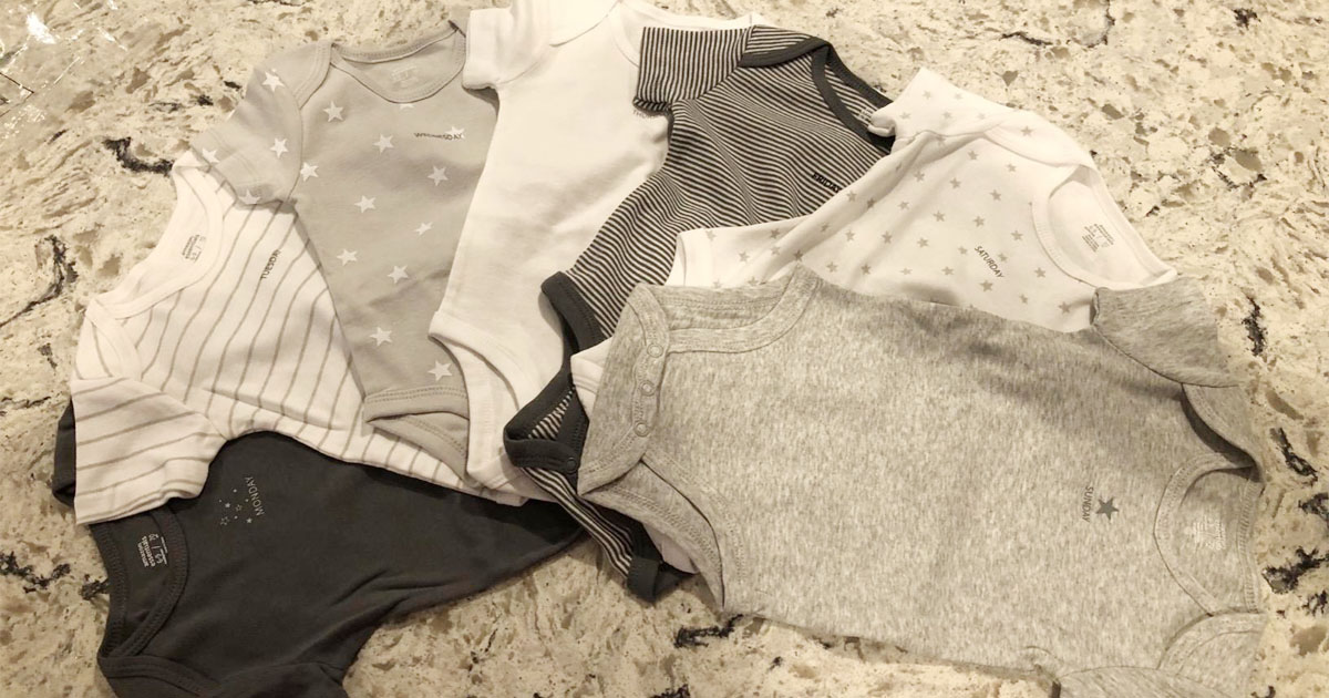 Amazon Essentials Baby Onesies 6Packs from 8 Baby Shower Gift Idea