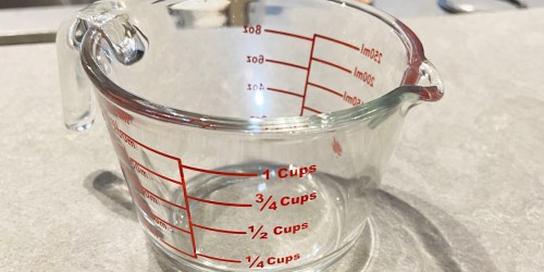 ** Anchor Hocking Measuring Glass Cup Only $2.77 on Amazon or Walmart.com (Regularly $15)