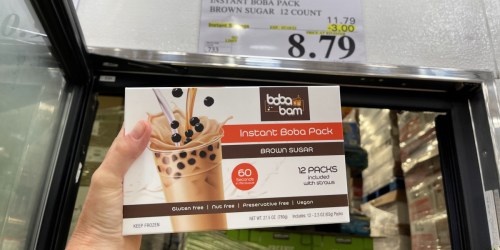 Boba Bam Instant Boba 12-Count Pack Just $8.79 at Costco (Regularly $12)