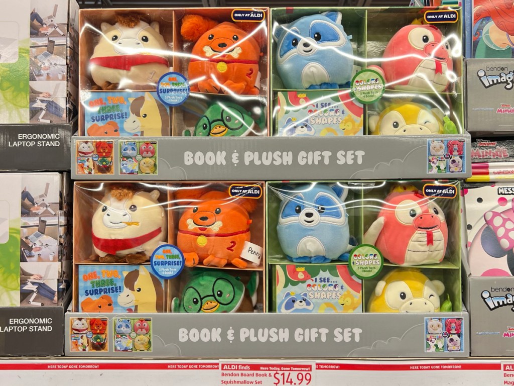 Squishmallows Book & Plush Gift Set Just 14.99 at ALDI Hip2Save