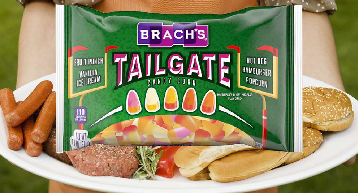 New Brachs Tailgate Candy Corn Includes Hot Dog And Hamburger Flavors