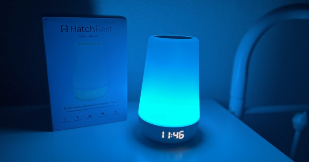 hatch 2nd gen sound machine w/ blue light
