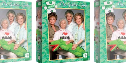The Golden Girls 1000-Piece Jigsaw Puzzle Just $8 on Amazon (Regularly $18)