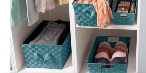 Home Depot Storage Baskets, Bins, & More from $5.70 (Great for Dorm Rooms)