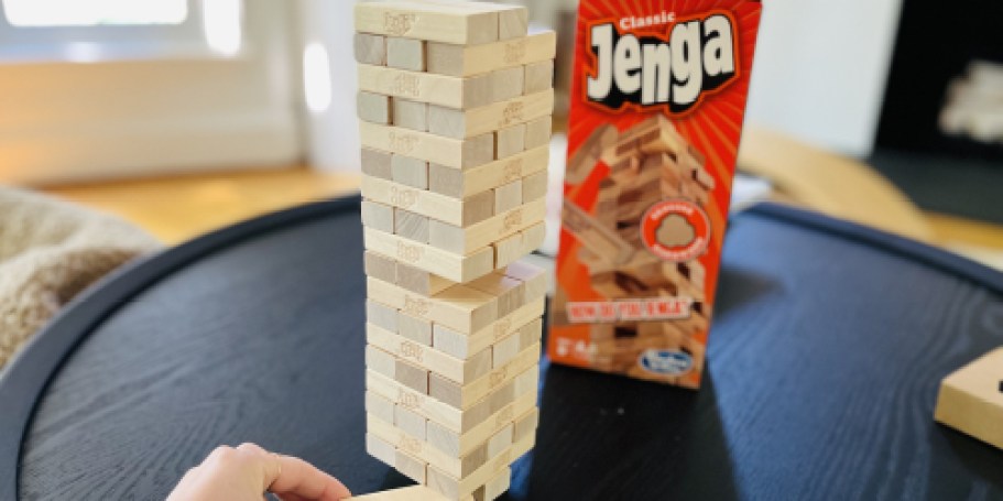Hasbro Jenga Game Just $4.50 on Amazon (Reg. $15)