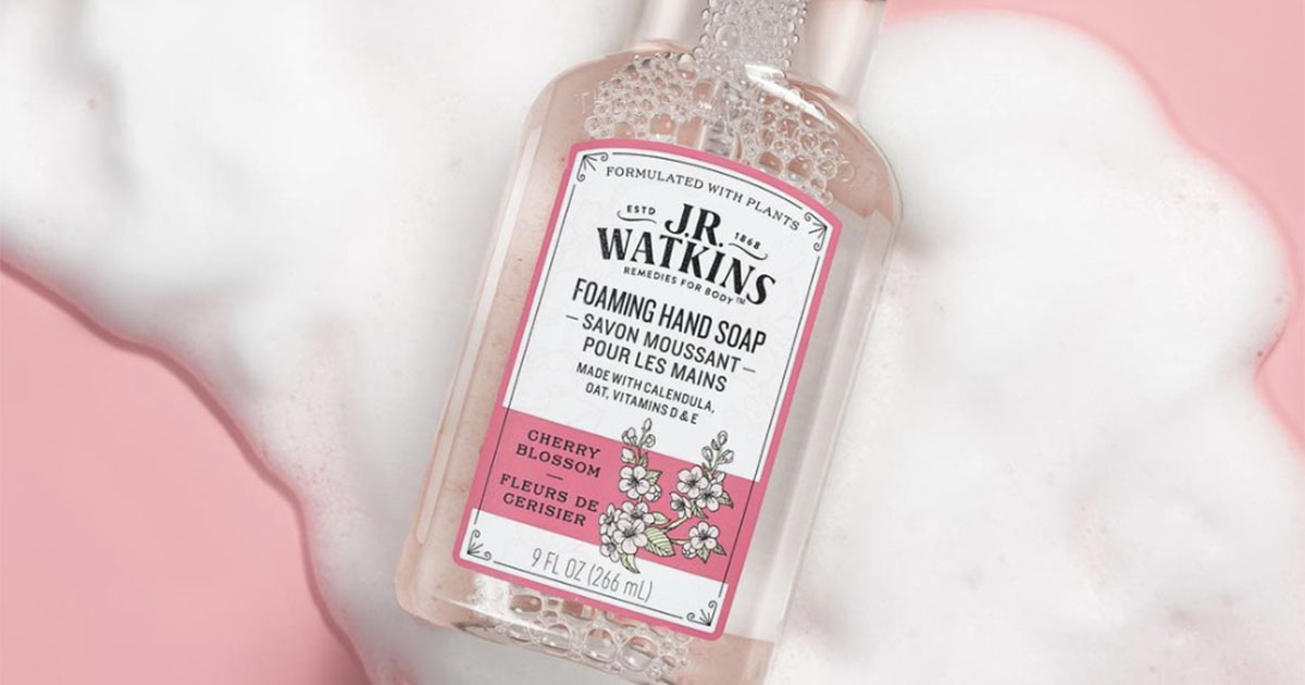 JR Watkins Hand Soap Bottles 3Pack Just 6.73 Shipped on Amazon Hip2Save