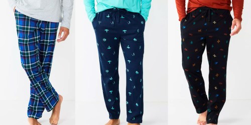 Kohl’s Men’s Pajama Sets from $10.49 (Regularly $54) + Free Shipping for Select Cardholders