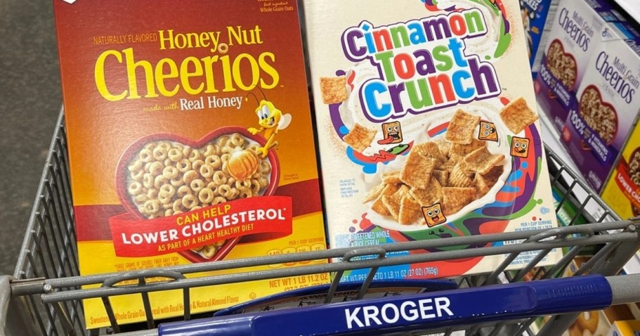 Best Kroger Deals This Week | Buy 2, Get 3 Free Cereal + Easy Savings on Household Essentials