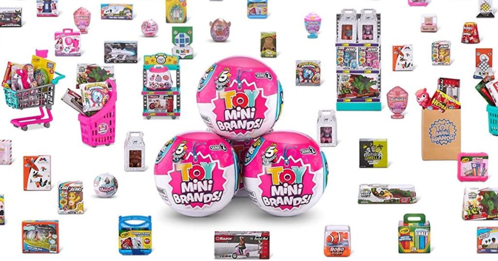 3 Mini Brands Toy Brands
