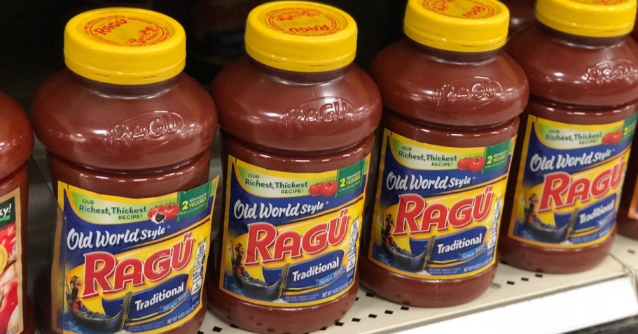 Ragú 45oz Sauce Just $2.65 Shipped on Amazon (Reg. $4)