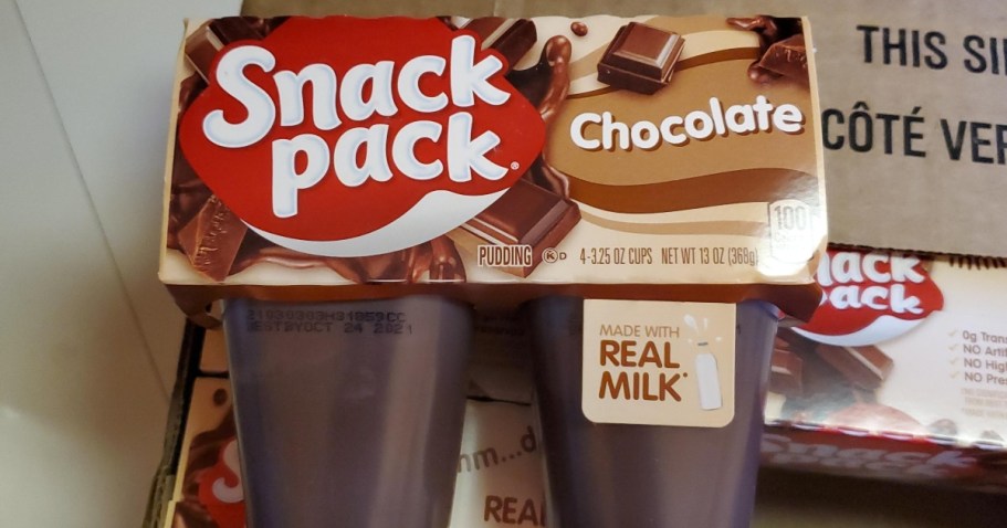 Snack Pack Pudding 4-Count Packs Only $1 Each at Walgreens