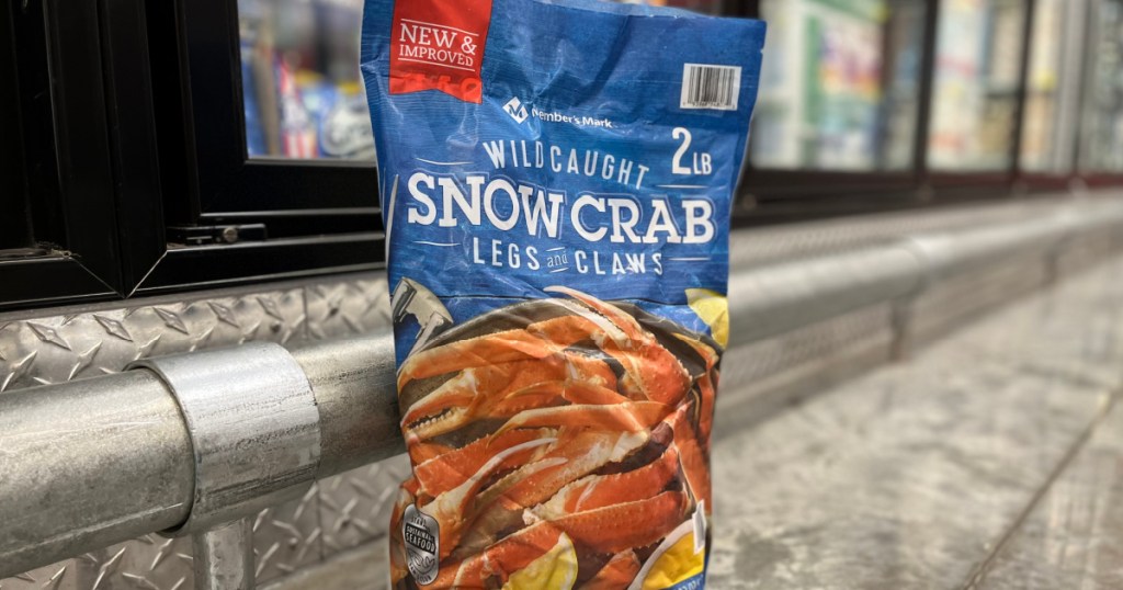 *HOT* Get 20 Sam's Club Instant Savings on Snow Crab Legs & Claws Bags Hip2Save