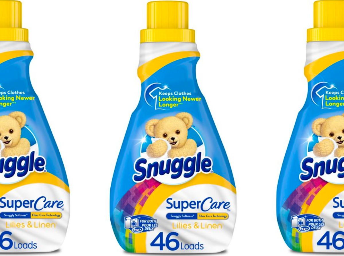 Snuggle SuperCare Fabric Softener 48oz Bottle Only 27¢ After Cash Back ...