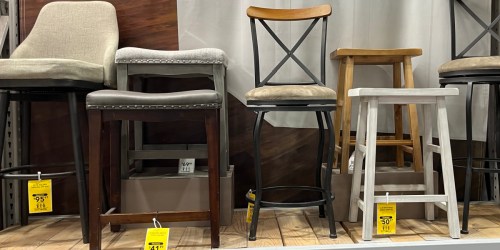 Lowe’s Clearance | Upholstered Bar Stool Only $41.97 (Reg. $70) + More Furniture Deals