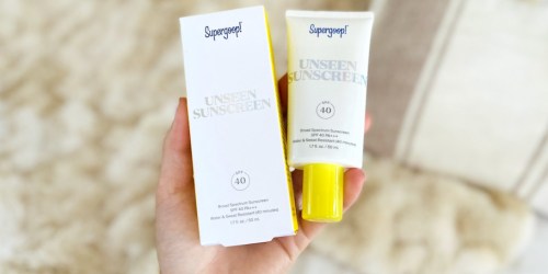 RUN! 75% Off Supergoop: ALL Products Just $7.99 Shipped