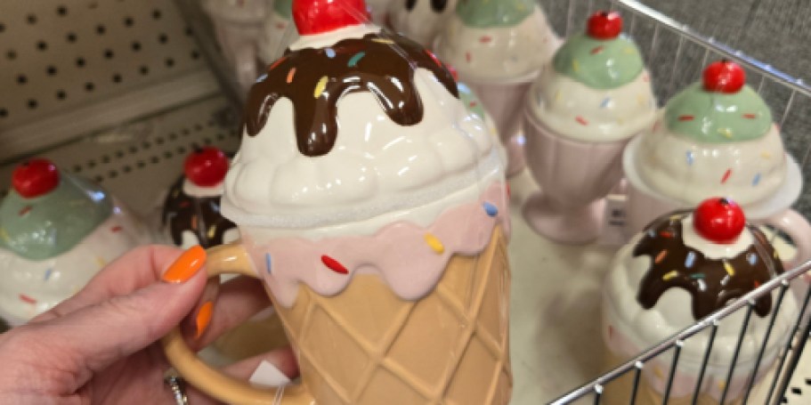 NEW Target Bullseye’s Playground Home Finds | Ice Cream Mugs, Decor, & Fridge Storage