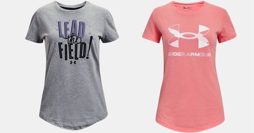 Under Armour girls tees