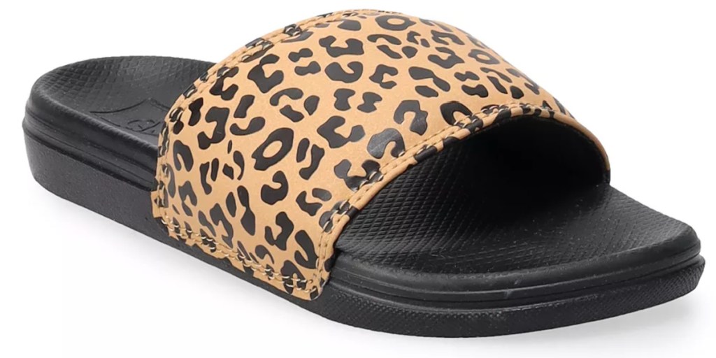 leopard kids slides