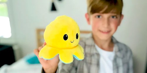 Reversible Octopus Plush from $7.99 Shipped for Amazon Prime Members