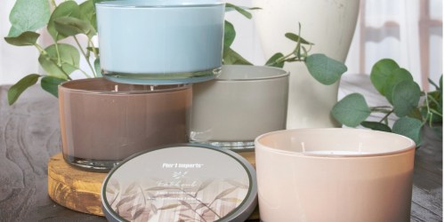 65% Off Pier 1 Clearance | 3-Wick Candles Only $8.98 (Regularly $25) + Save on Furniture, Art, & More