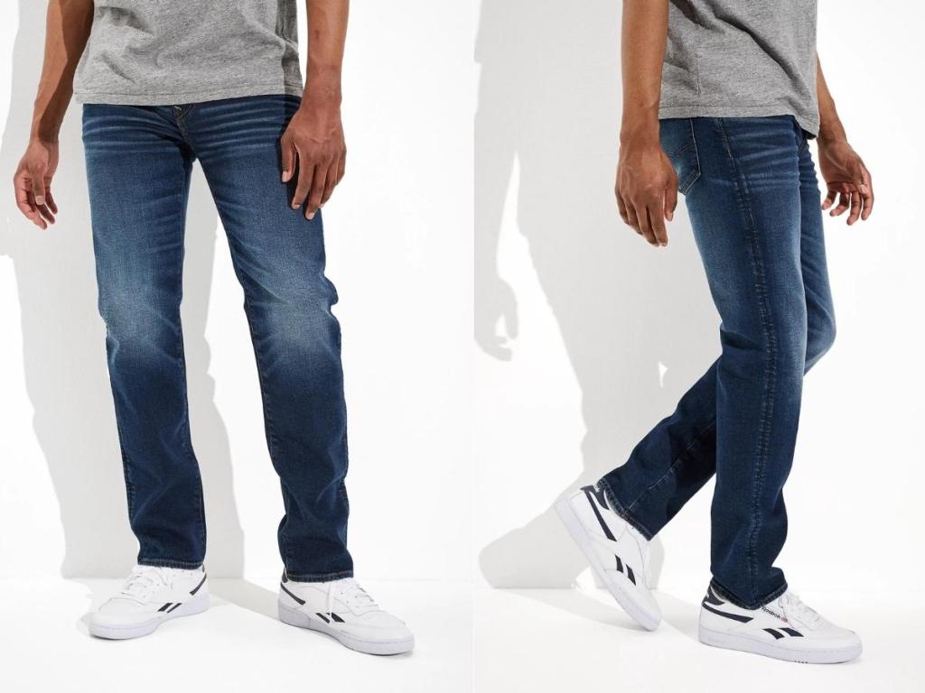 AE Men's AirFlex+ Original Straight Jeans 