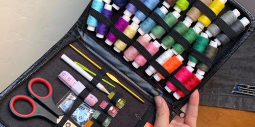 Portable Sewing Kit w/ Over 100 Pieces Only $5.52 on Amazon (Regularly $10)