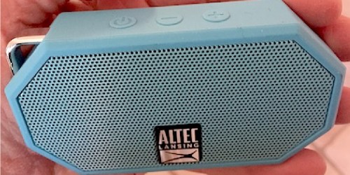 Mini Altec Lansing Bluetooth Speaker Just $12.97 on Amazon (Regularly $20) | Waterproof & Portable