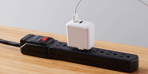 Amazon Basics Surge Protector Power Strip 2-Pack Only $6.99 Shipped on Woot.com (Regularly $13)